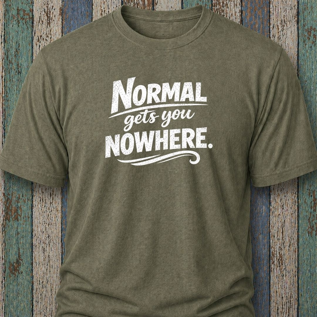 Normal Gets You Nowhere