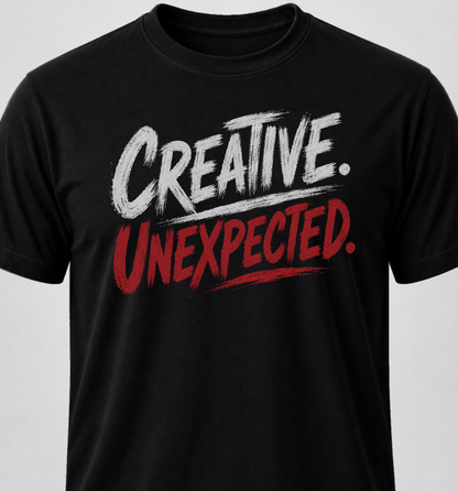 Creative. Unexpected.