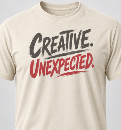 Creative. Unexpected.