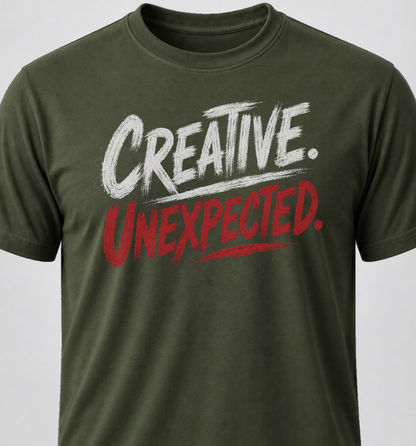 Creative. Unexpected.