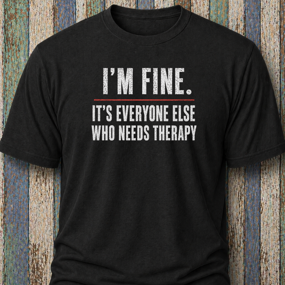 I'm Fine. It's Everyone Else Who Needs Therapy