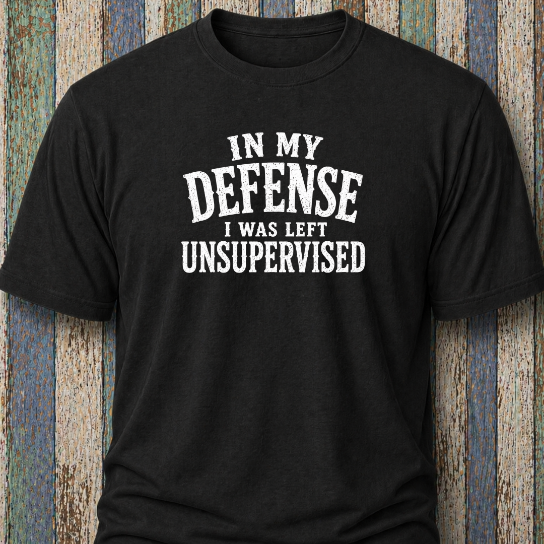 In My Defense I Was Left Unsupervised