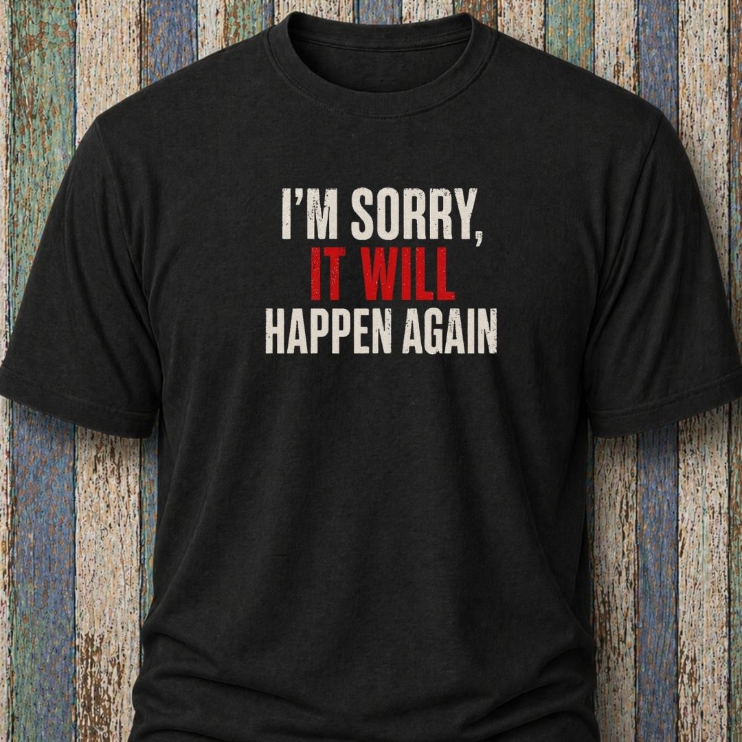 I'm Sorry It Will Happen Again