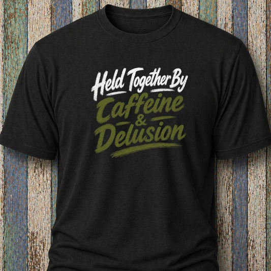 Held Together By Caffeine & Delusion