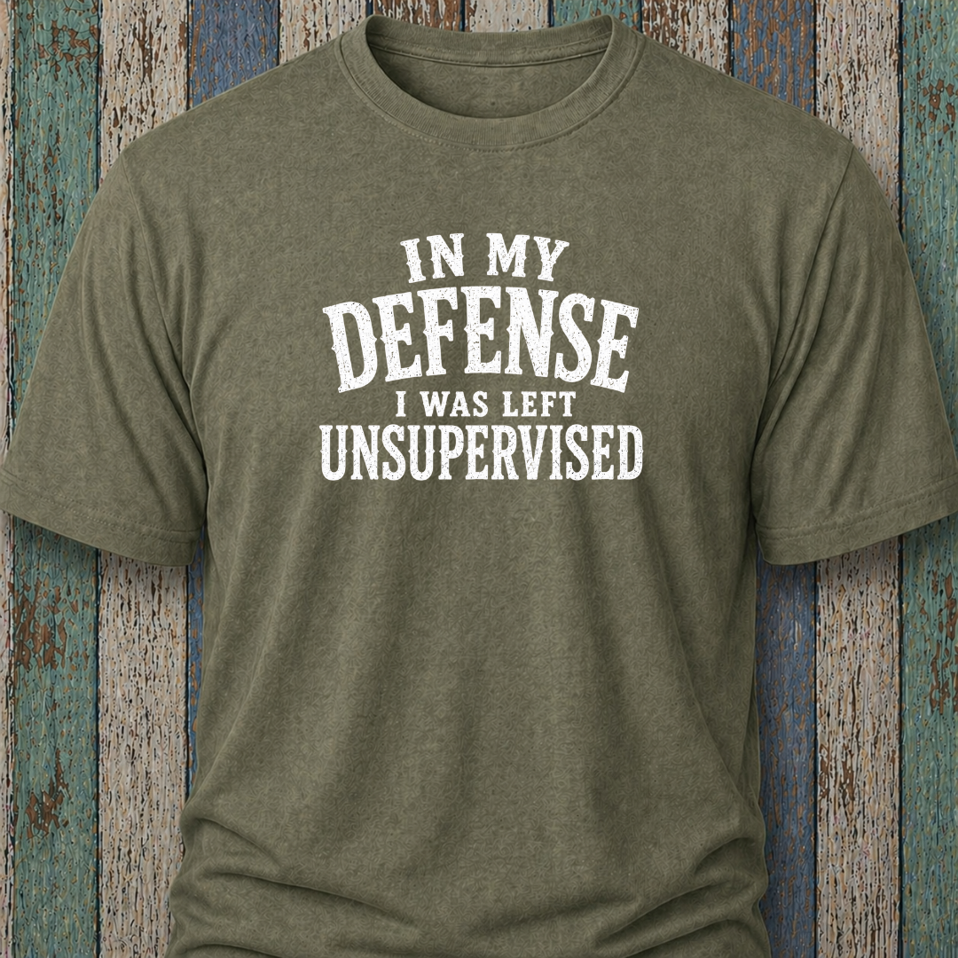 In My Defense I Was Left Unsupervised