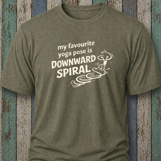 My Favourite Yoga Pose Is Downward Spiral