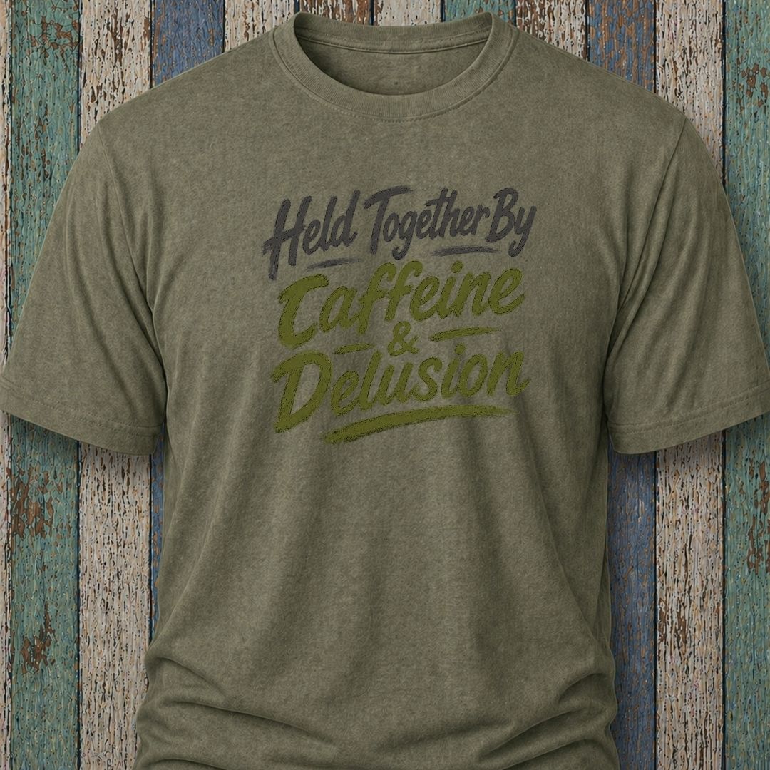 Held Together By Caffeine & Delusion