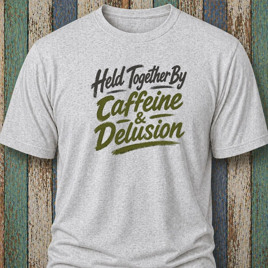 Held Together By Caffeine & Delusion