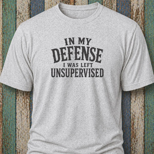 In My Defense I Was Left Unsupervised
