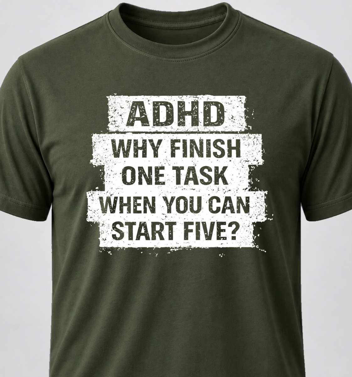 ADHD. Why Finish One Task When You Can Start Five?