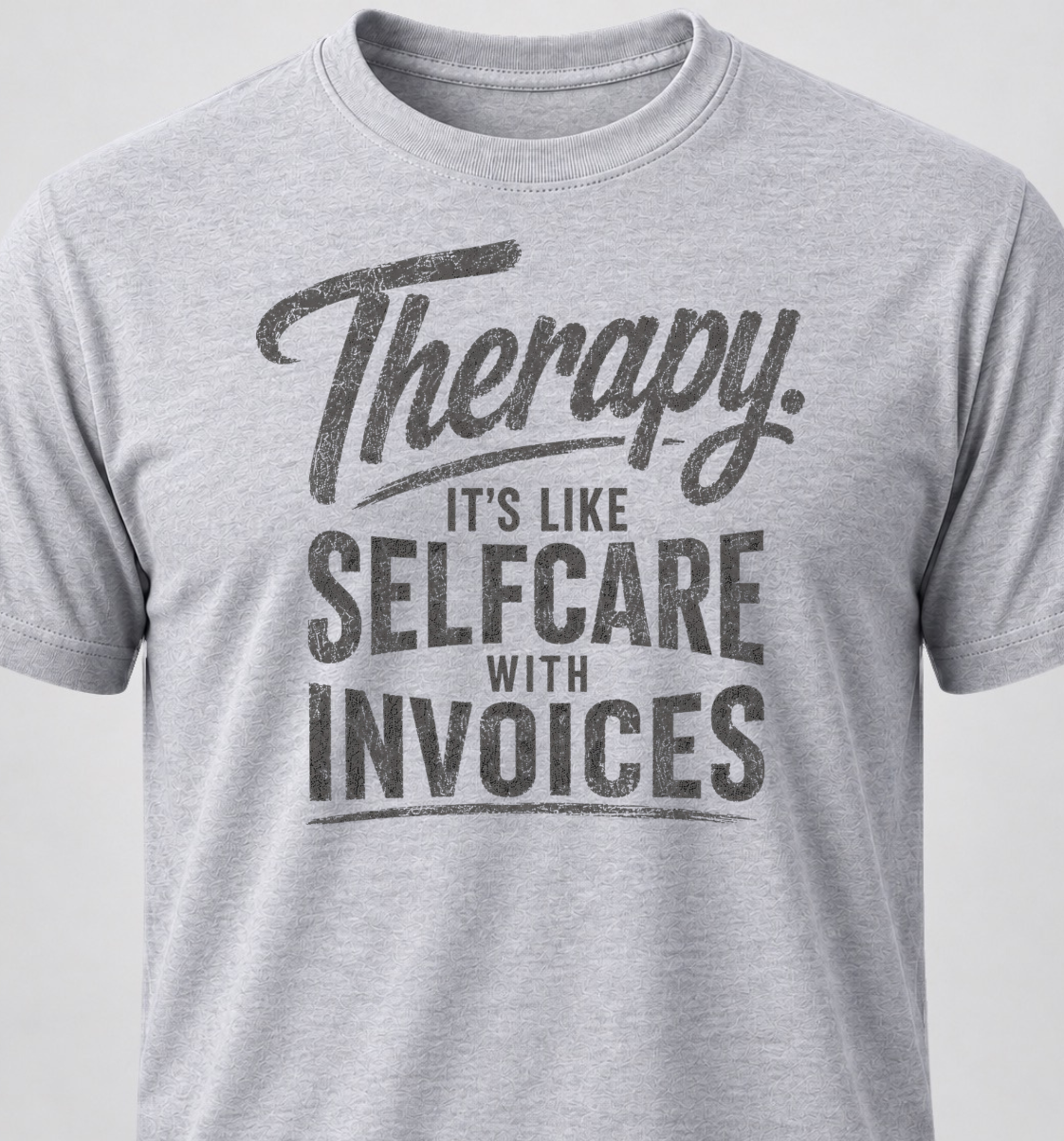 Therapy. It's Like Selfcare With Invoices