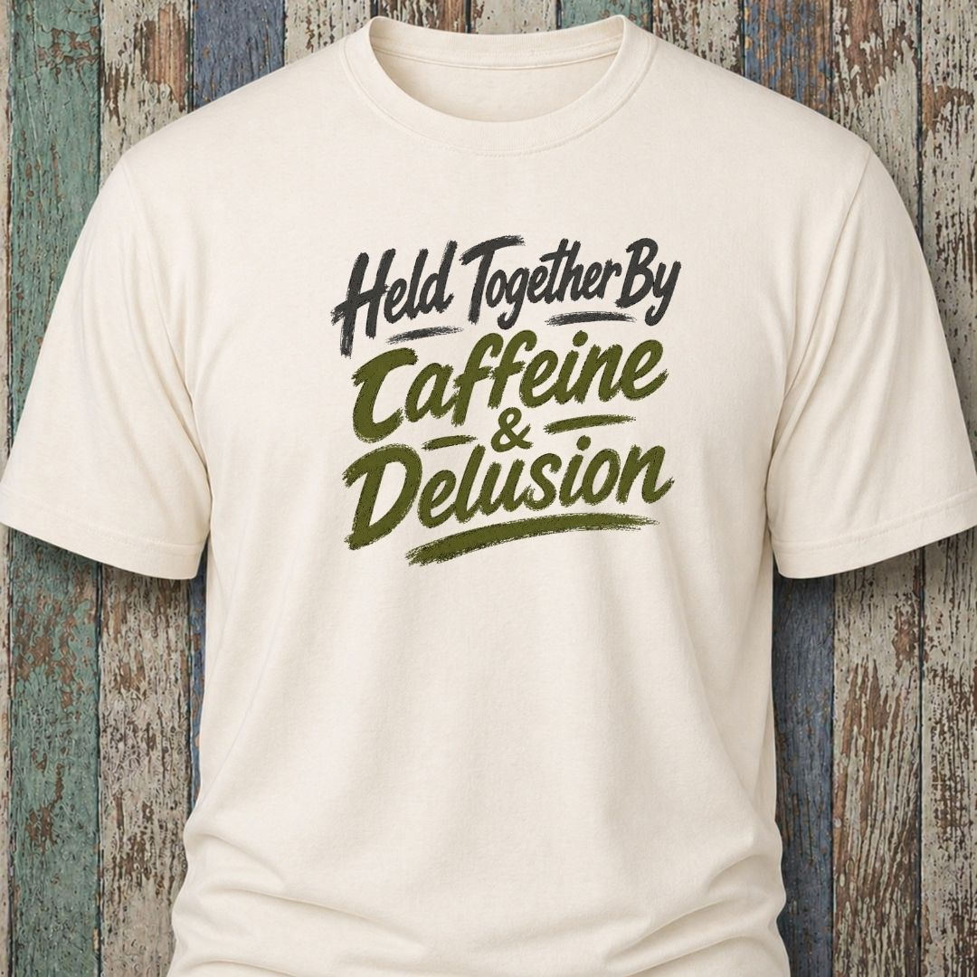Held Together By Caffeine & Delusion