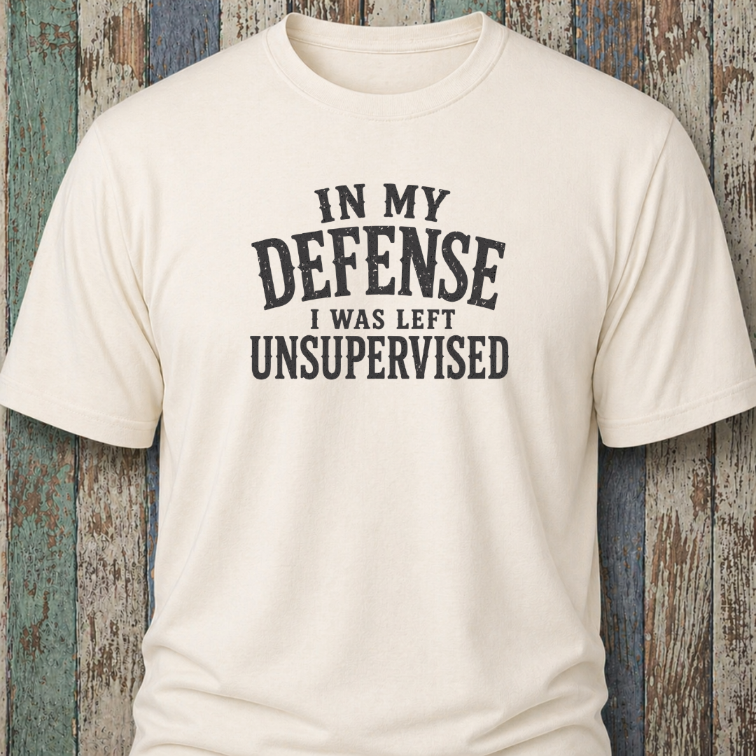 In My Defense I Was Left Unsupervised