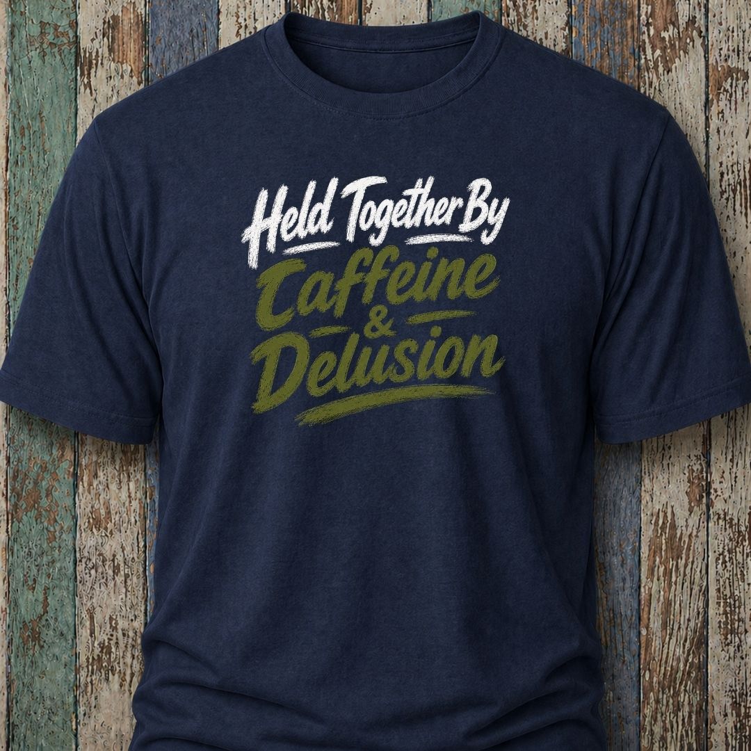 Held Together By Caffeine & Delusion