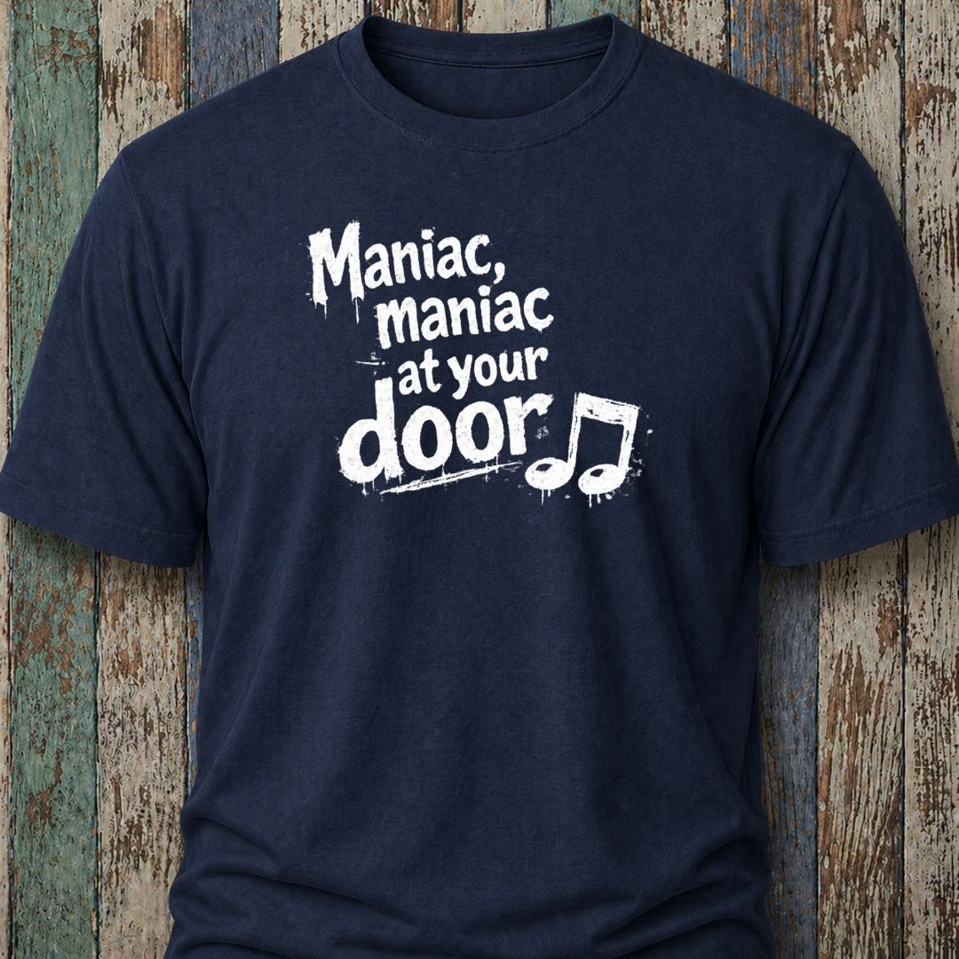 Maniac. Maniac. At Your Door