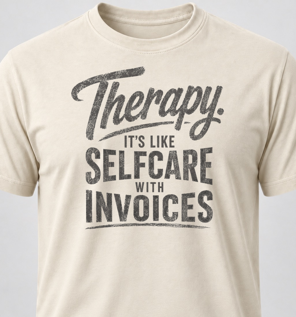 Therapy. It's Like Selfcare With Invoices