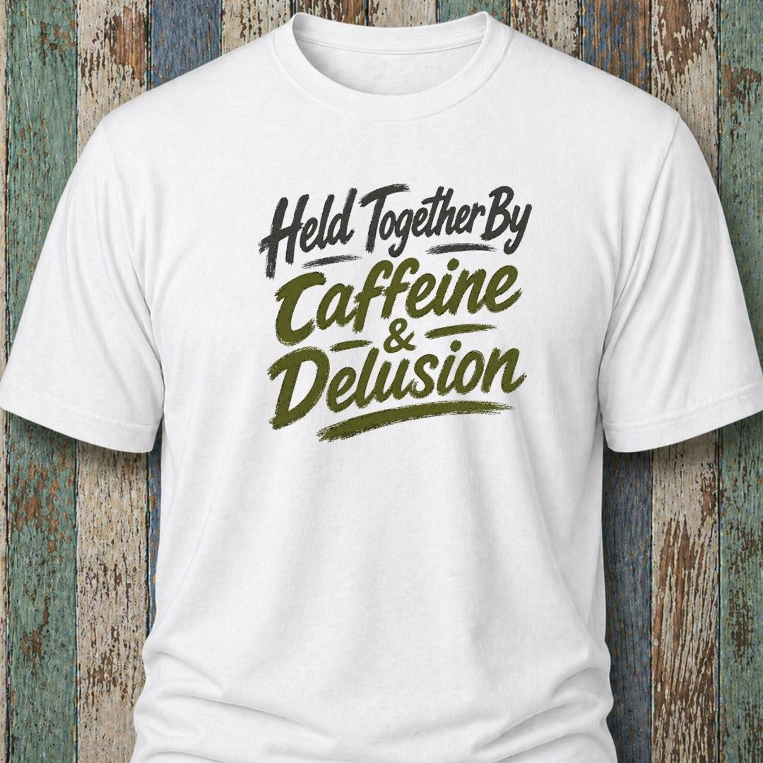 Held Together By Caffeine & Delusion