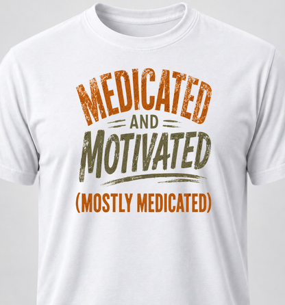 Medicated And Motivated (Mostly Medicated)