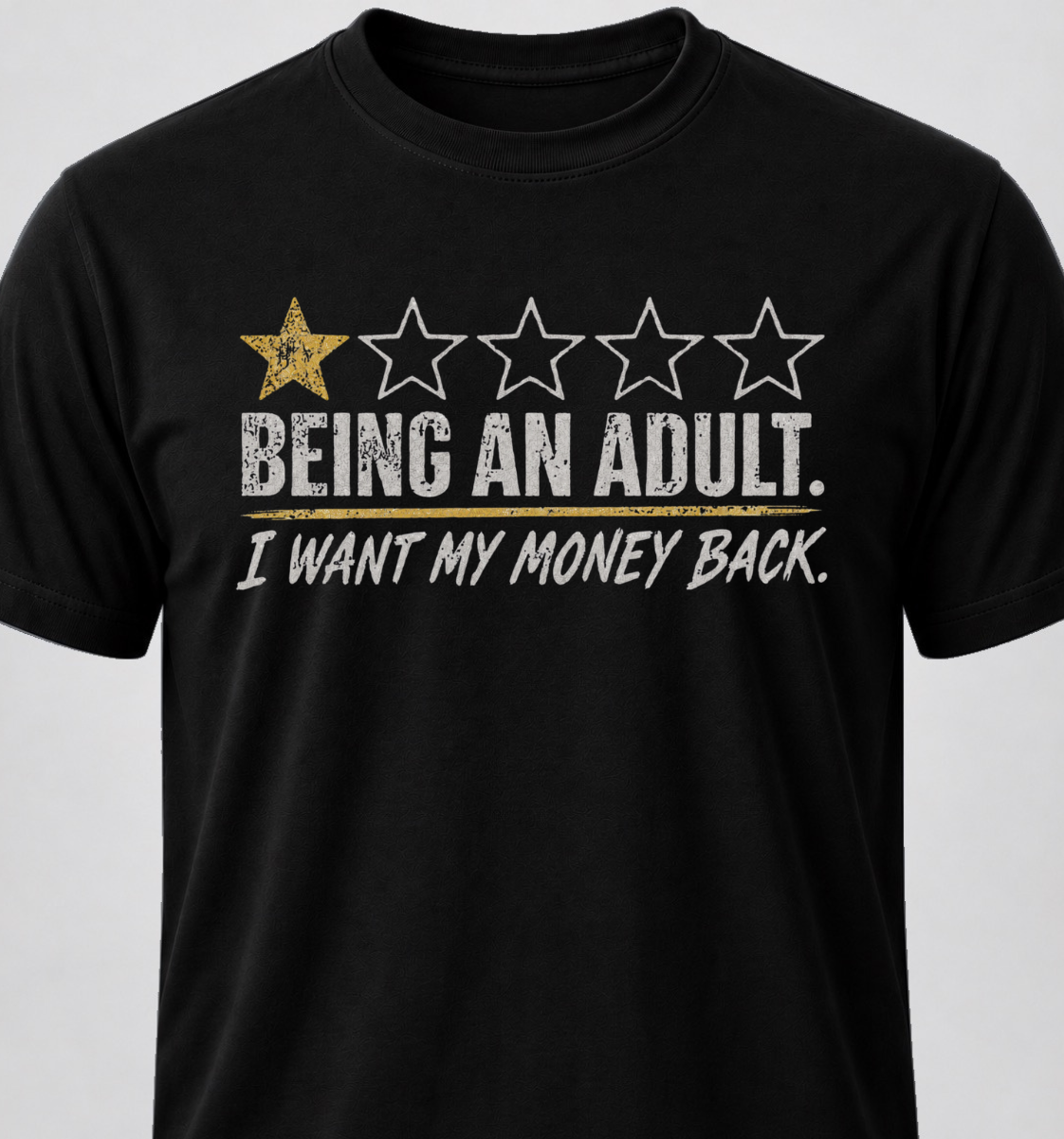 Being An Adult. I Want My Money Back.