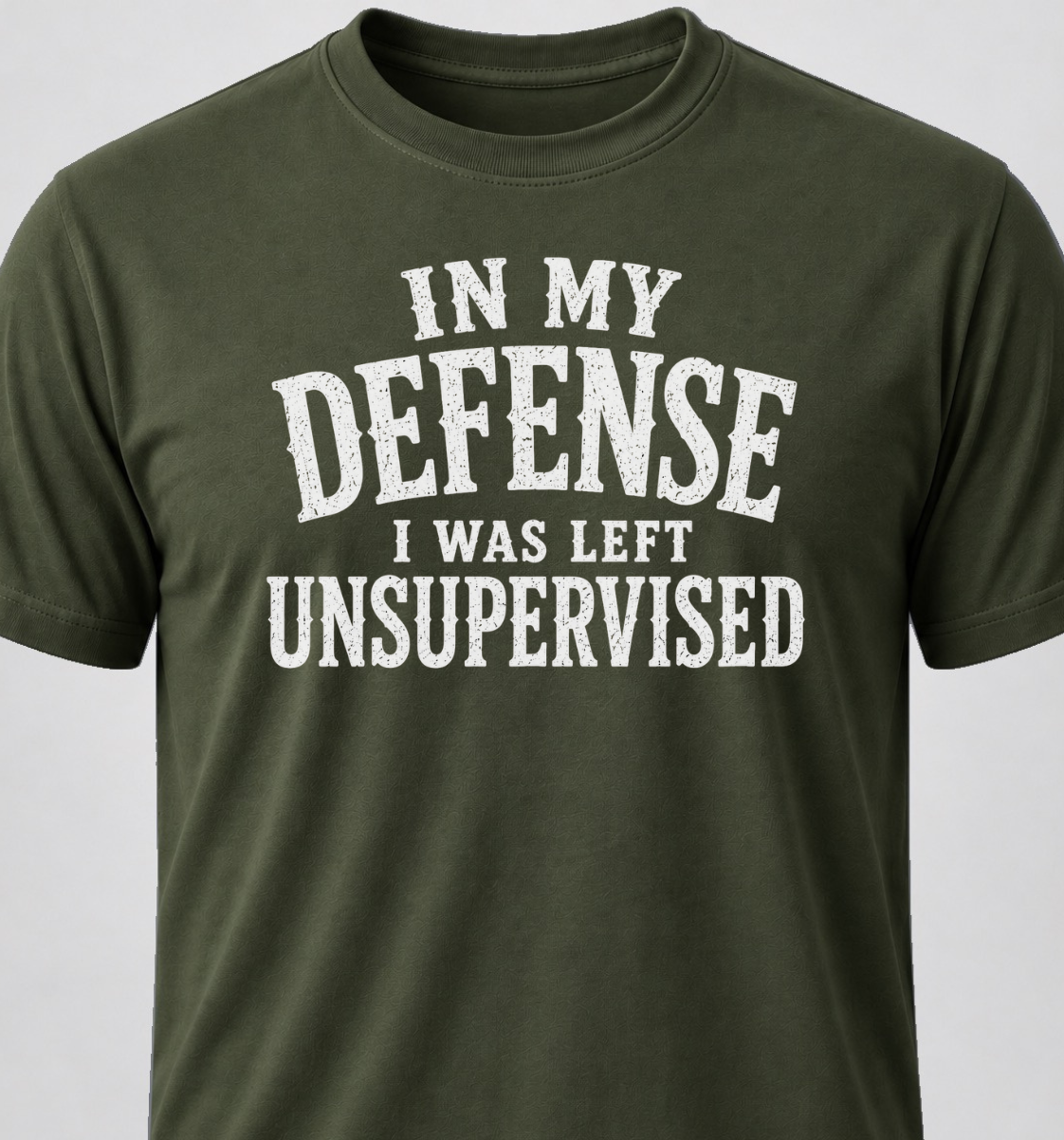 In My Defense I Was Left Unsupervised