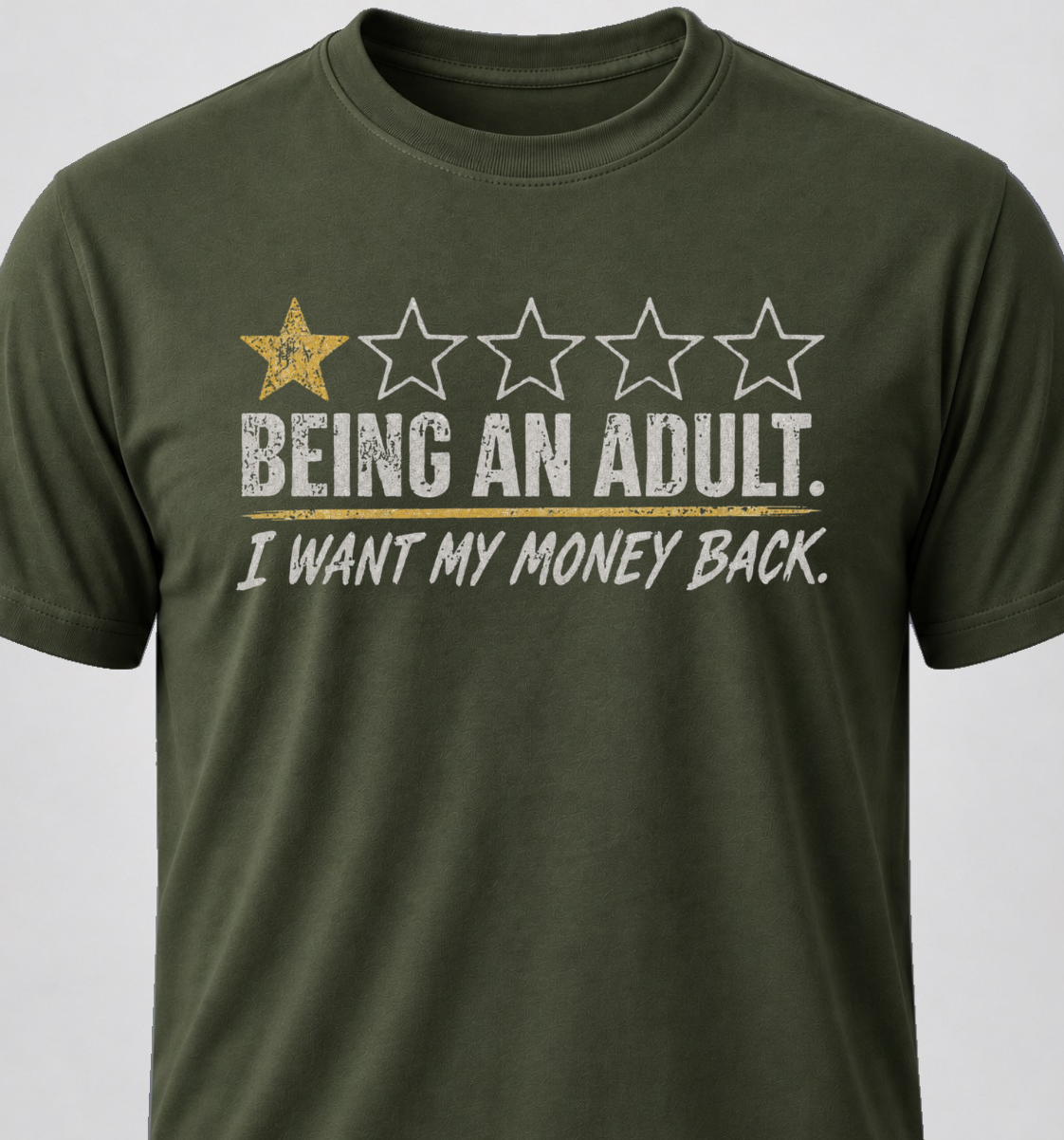 Being An Adult. I Want My Money Back.