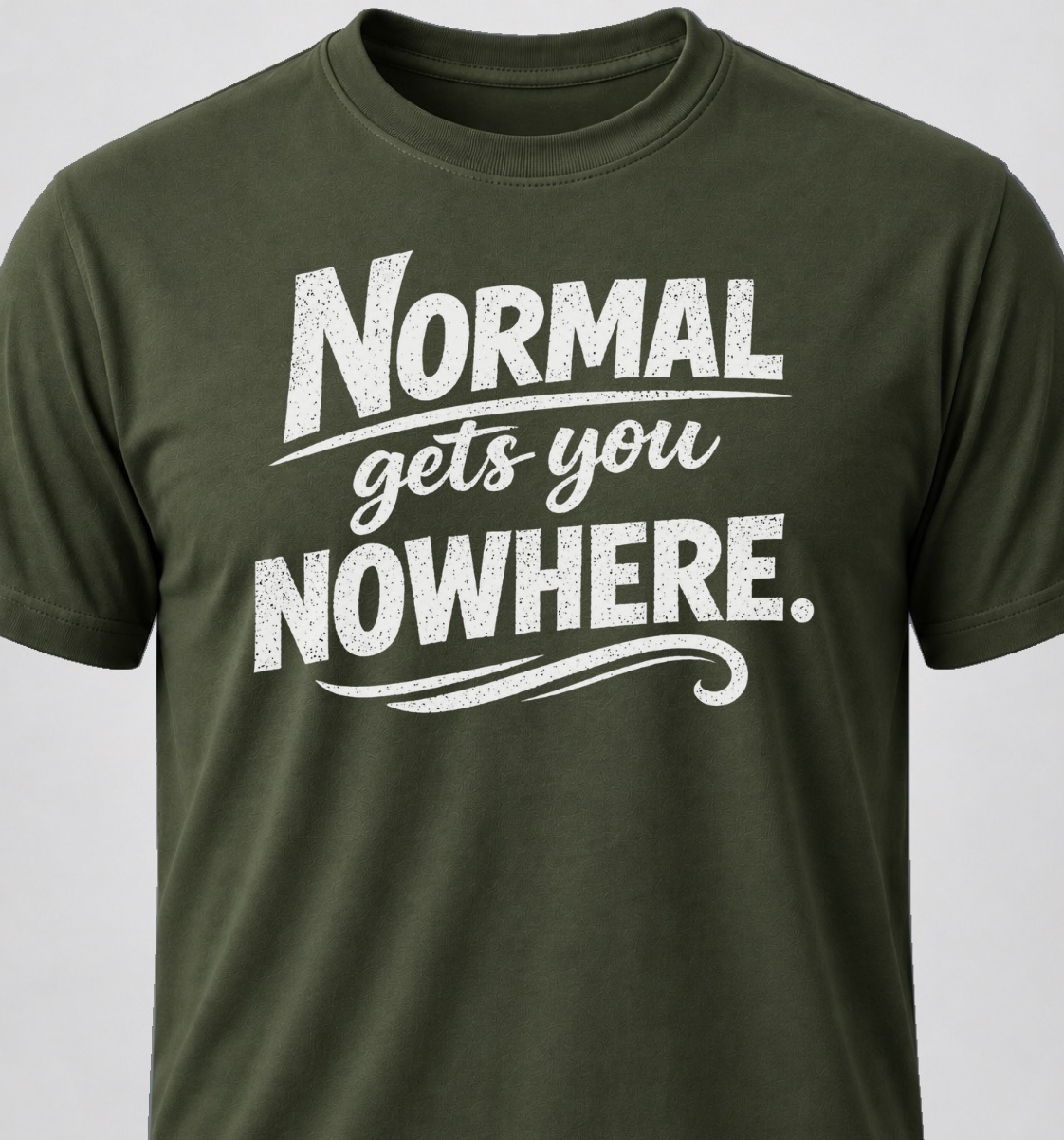 Normal Gets You Nowhere