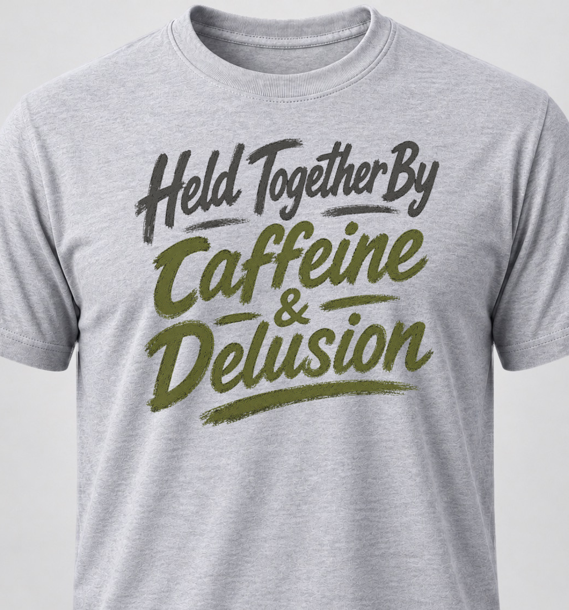 Held Together By Caffeine & Delusion