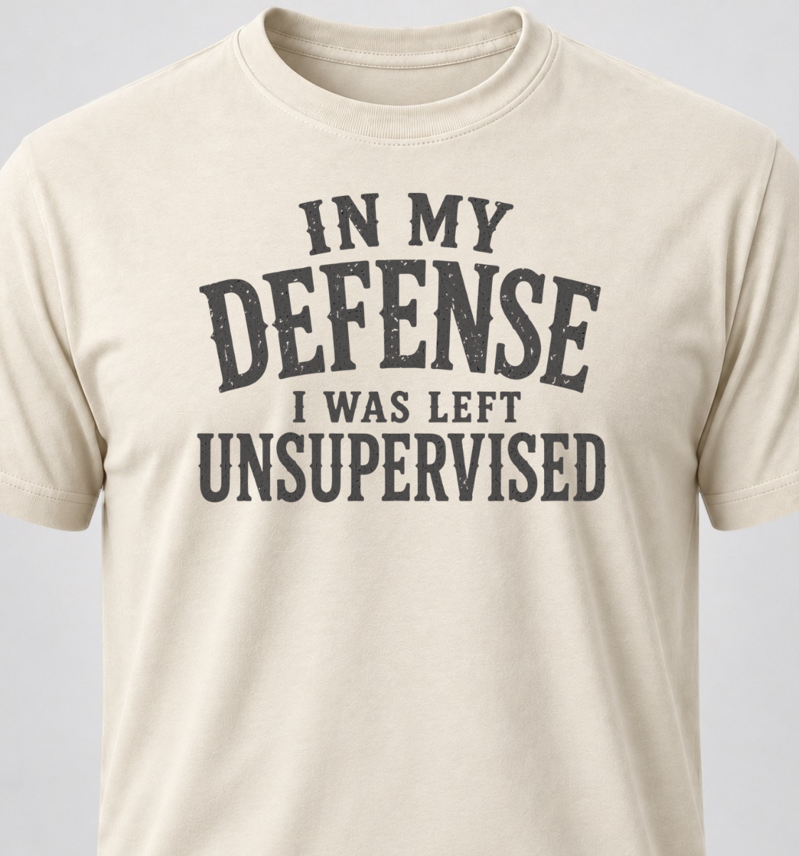 In My Defense I Was Left Unsupervised