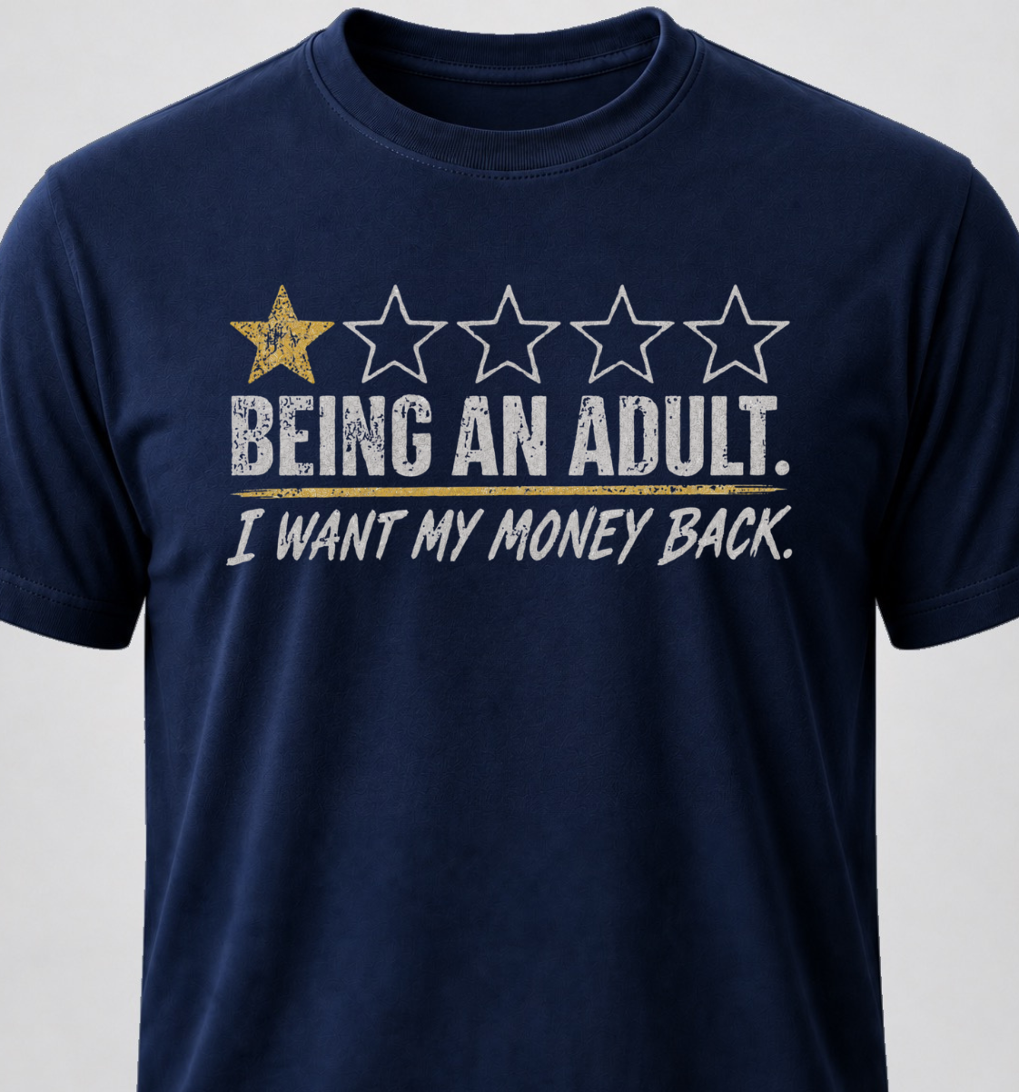 Being An Adult. I Want My Money Back.