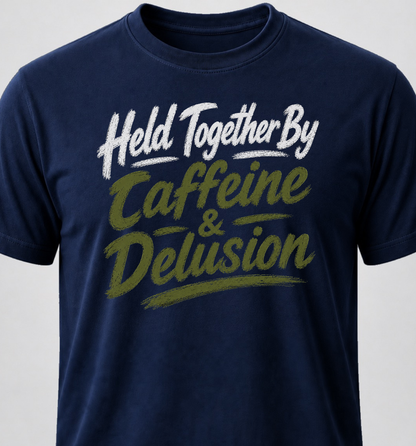 Held Together By Caffeine & Delusion